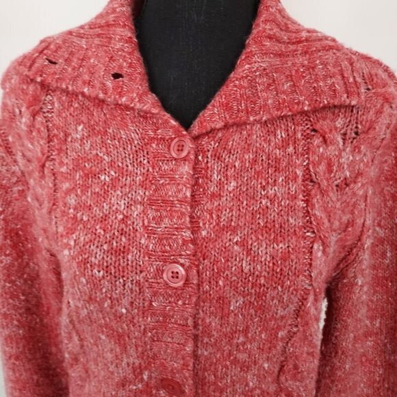 L.L.Bean Wool Blend Knit Cardigan - Picture 6 of 13